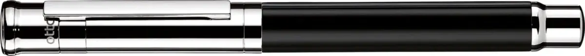 Rollerball Otto Hutt D04 Negro Lacado Acabado Brillante1
