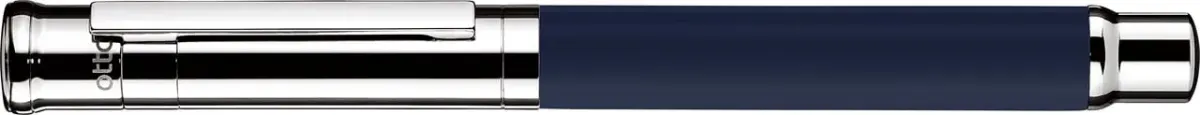 Rollerball Otto Hutt D04 Azul Lacado Acabado Brillante1