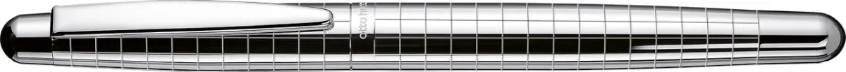 Pluma Fuente Otto Hutt D02 F Plata 925 Guilloche1