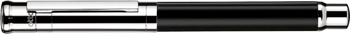 Pluma Fuente Otto Hutt D04 M Negro Lacado Acabado Brillante1