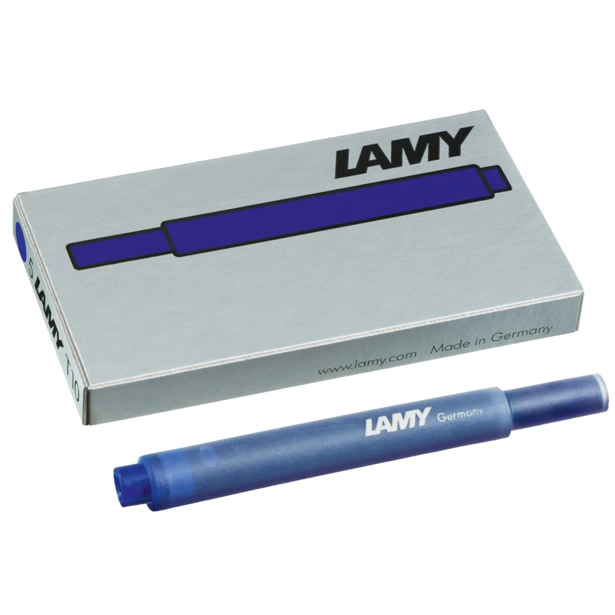 Cartucho de tinta Lamy T10 Blue para Plumas1