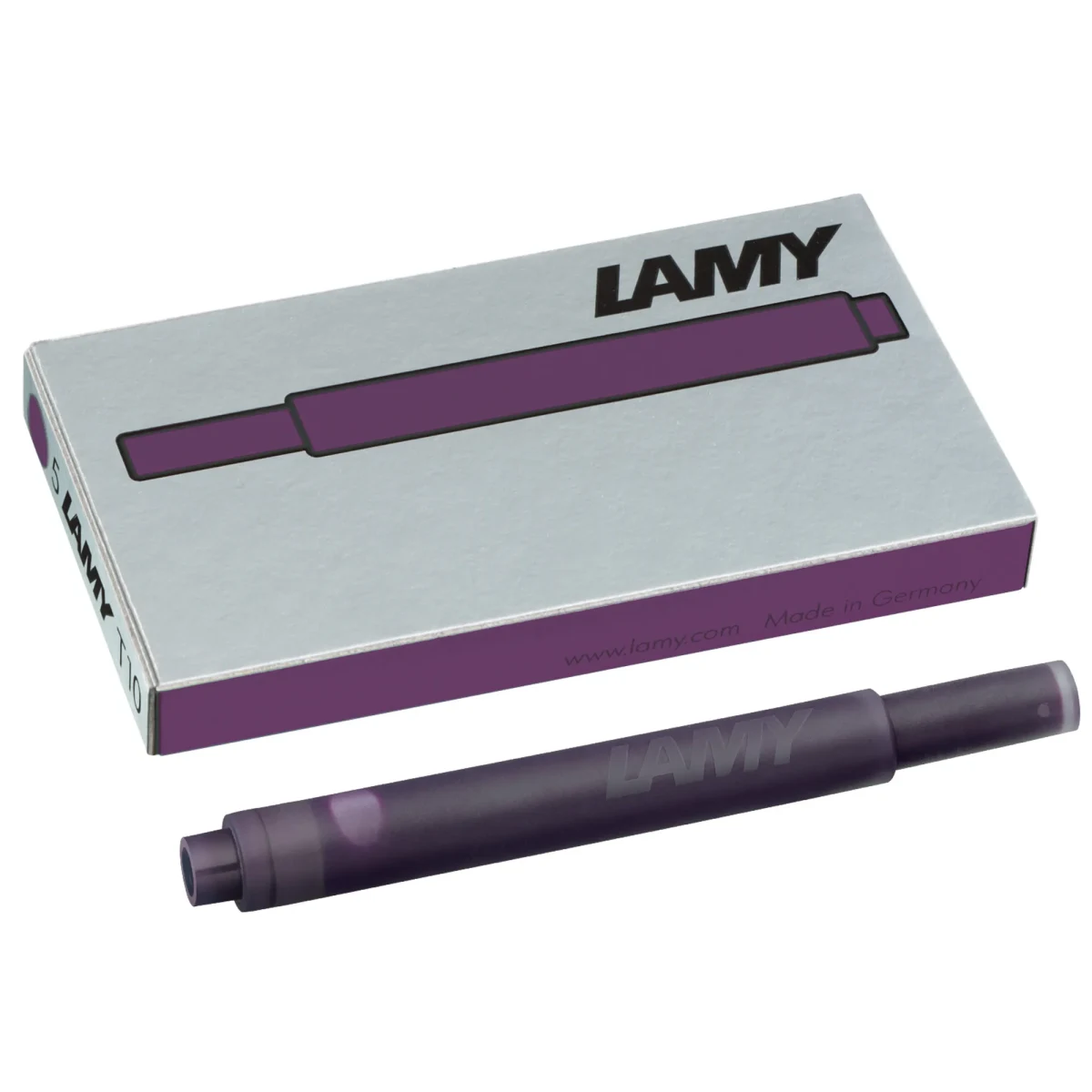 Cartucho de tinta Lamy T10 Blackberry para plumas1