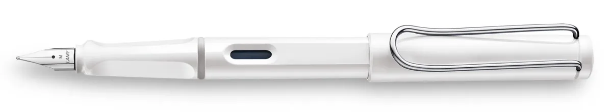 Pluma Lamy Safari White F1