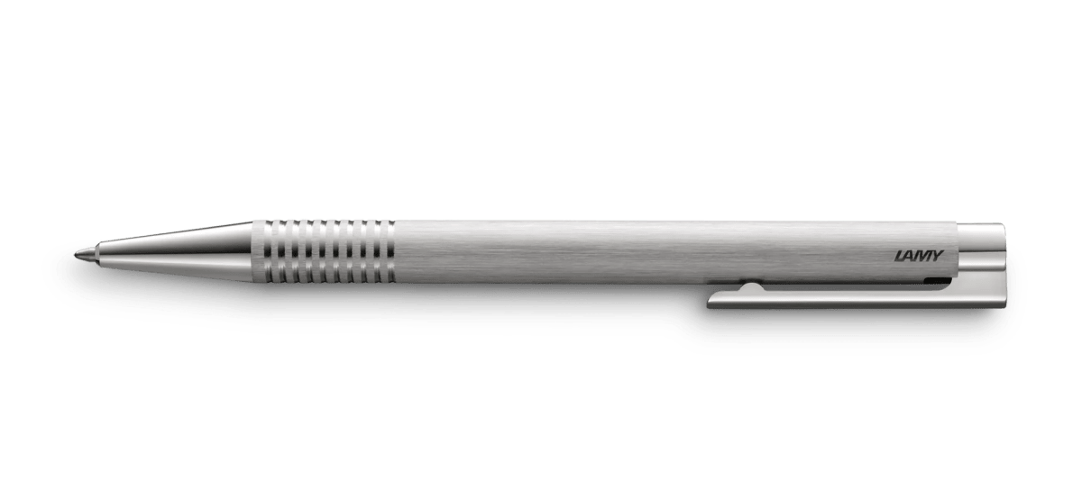 Boligrafo Lamy Logo Brushed1