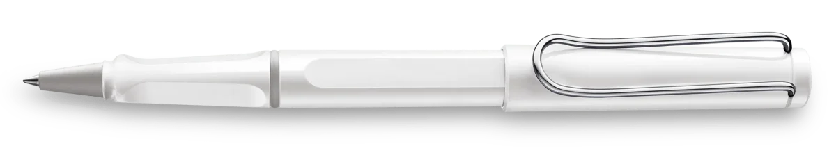 Rollerballs Lamy Safari White1