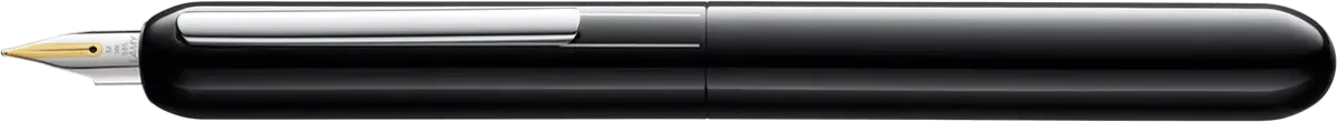 074 Pluma Dialog 3 M gold bl Pianoblack M (LA)1
