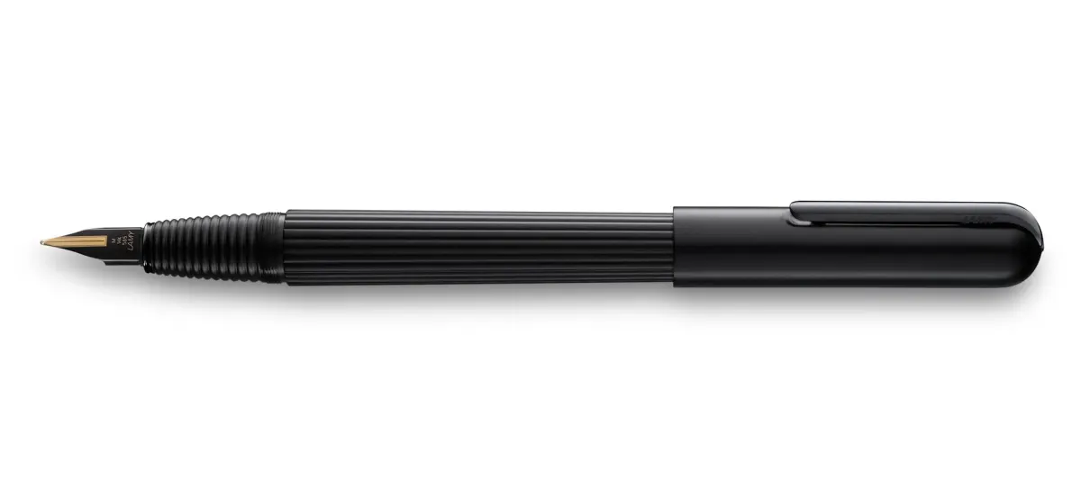 092 Pluma Lamy Imporium BlkBlk M gold bl1