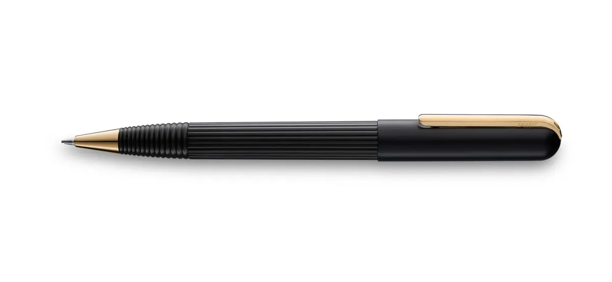 Portamina Lamy Imporium Black gold 0.7mm1