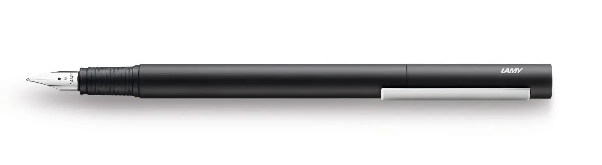 Pluma Lamy pur black F1