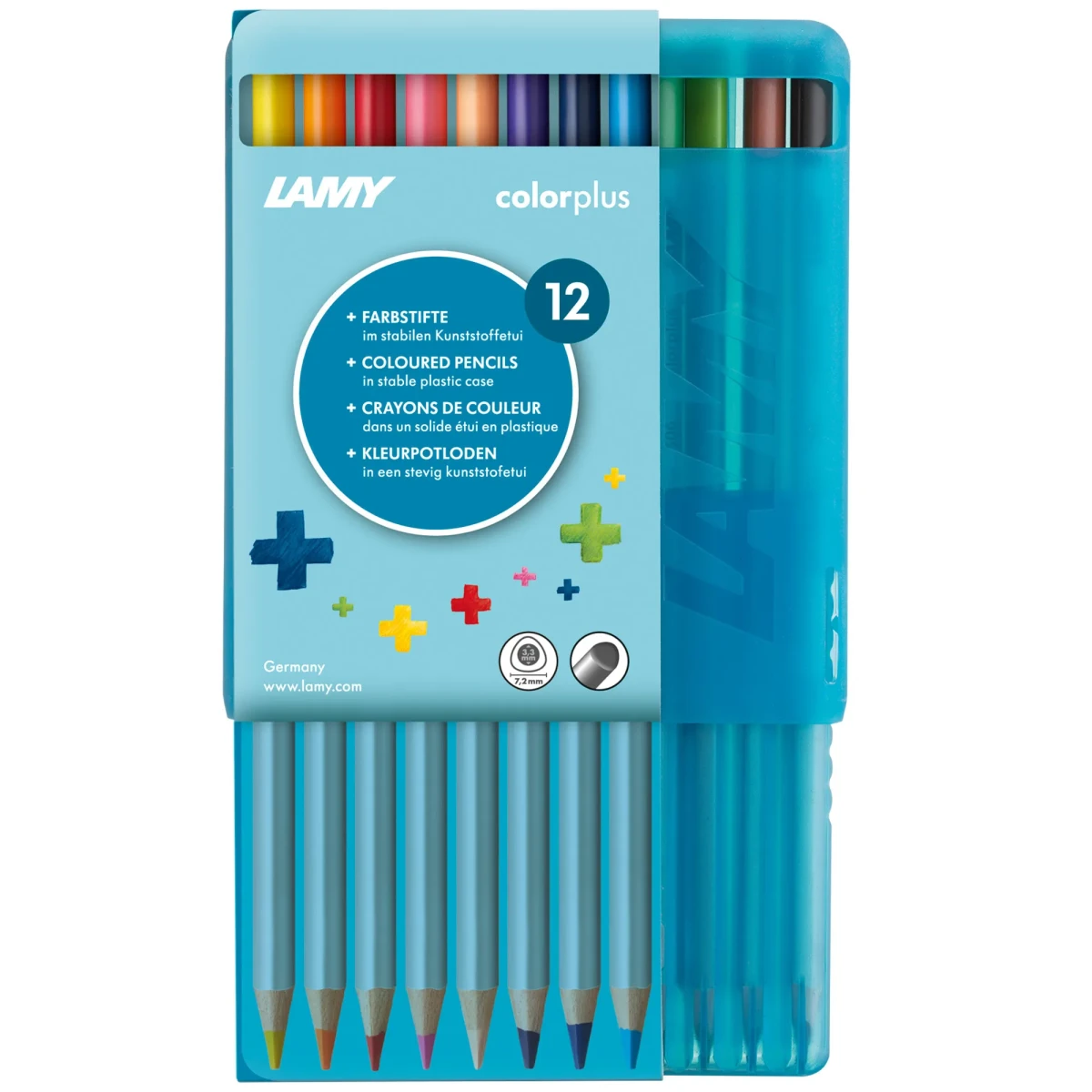Lápices de colores Lamy Colorplus caja plástica 12pc (LA)1