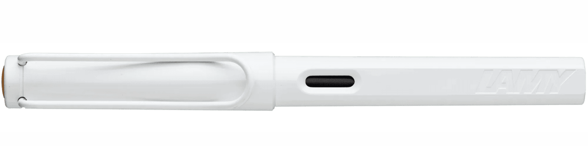 Pluma Lamy safari all white F1