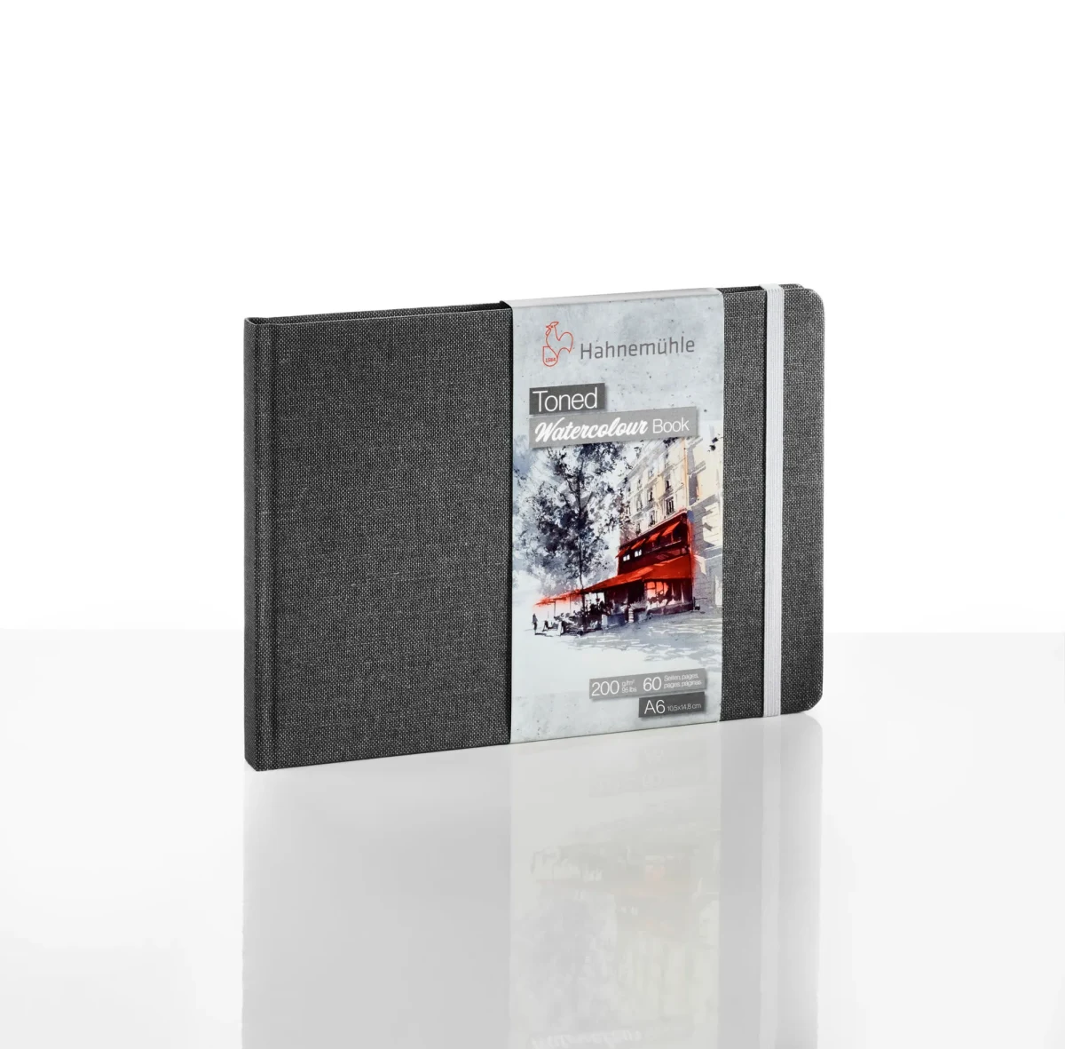 Libreta Acuarela Hahnemühle Toned Grey 200gr 30Hjs Tamaño A61