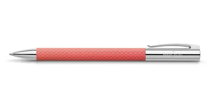 Boligrafo Faber Castell Ambicion Cuerpo De Metal Punta M1