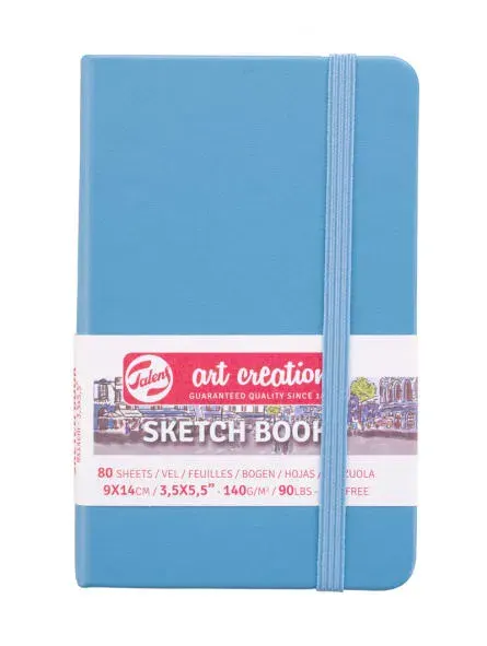 Libreta Sketchbook Color Azul 9x14cm Art Creation1