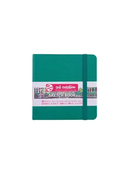 ART CREATION LIBRETA VERDE BOSQUE 12 X 12 CM 140 GR 80 H1