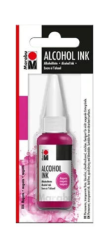 Marabu Tinta permanente base Alcohol, magenta 014, 20 ml1