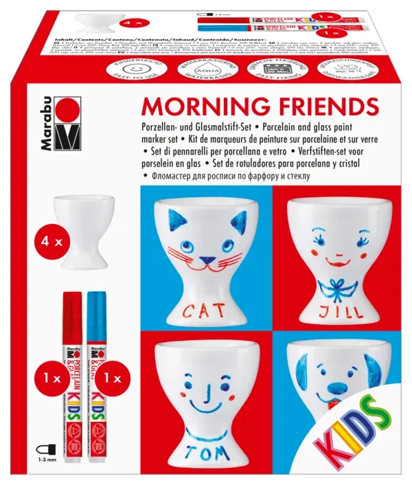 Set de Porcelana Morning, Marabu Kids1