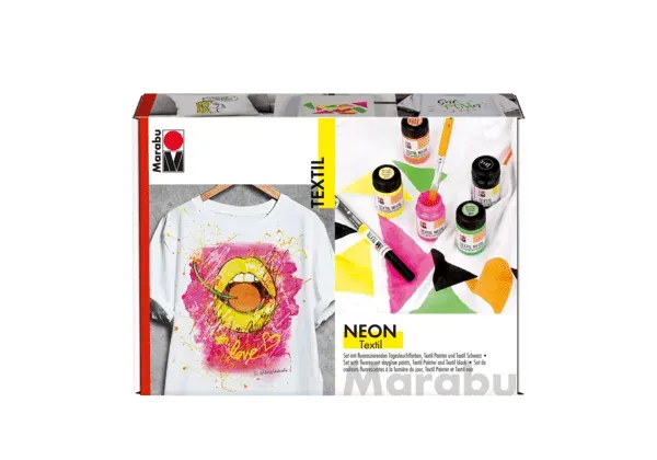 Marabu Textil Set Neón 4u. x 15 ml1