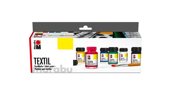 Marabu Textil Set 6u. x 15 ml1