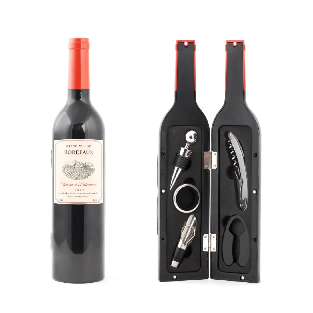 Kit De Accesorios Kikkerland De Vino1
