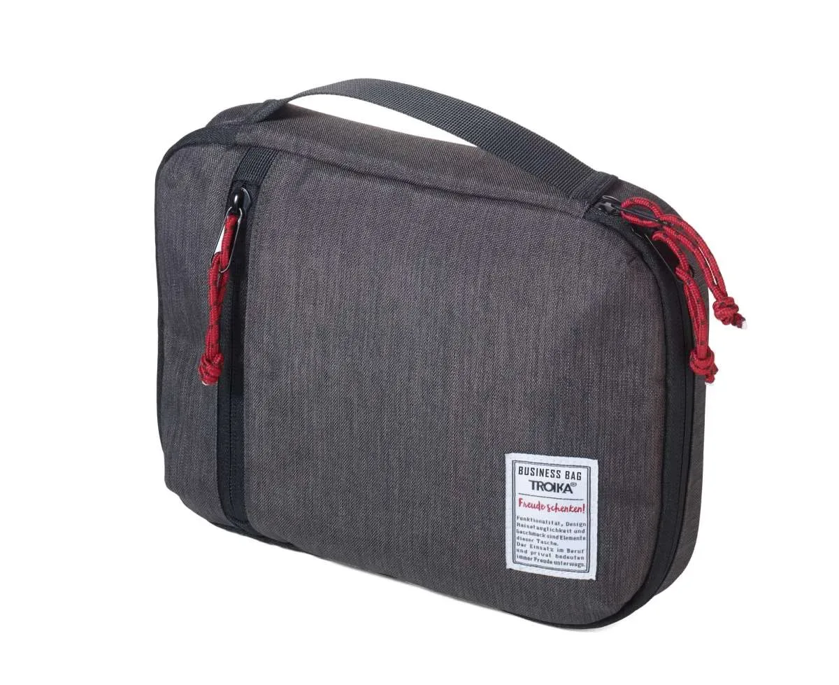 Bolsa organizadora de cables TROIKA BUSINESS TECH POUCH1
