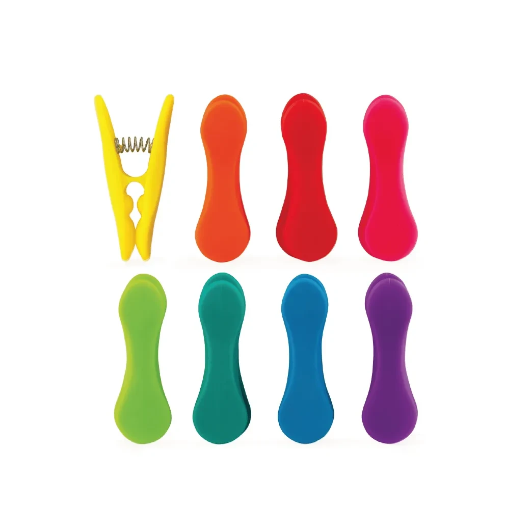 Clips De Kikkerland Bolsa Arco Iris Set 81