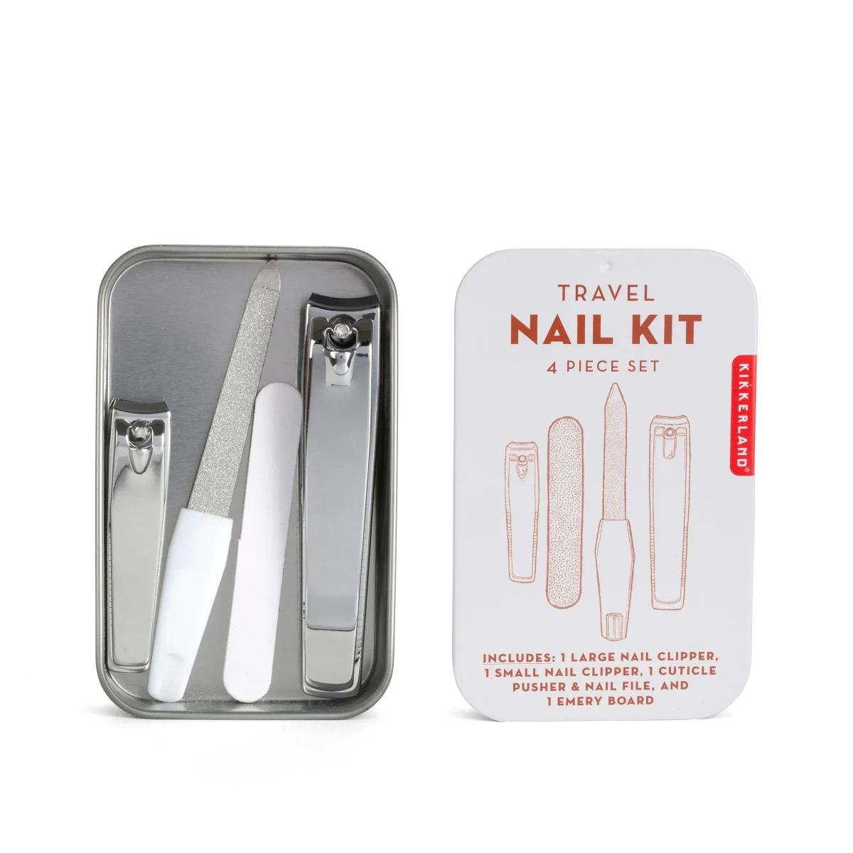 Kit Manicure Kikkerland De Uñas De Viaje1