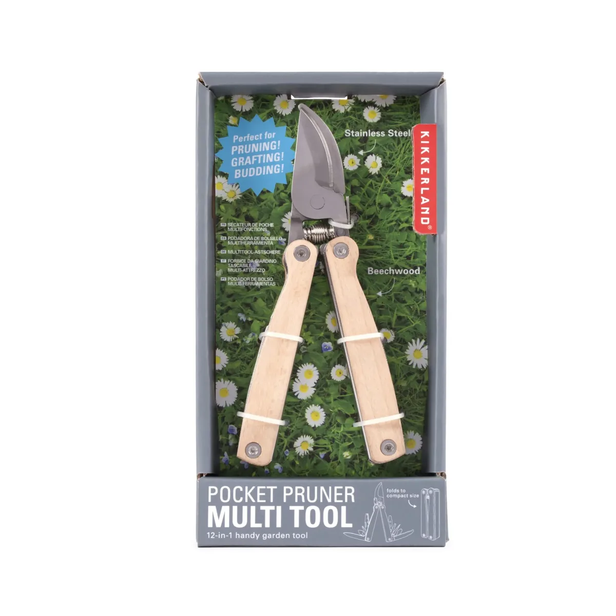 Kikkerland Podador De Bolsillo Multi Herramienta1