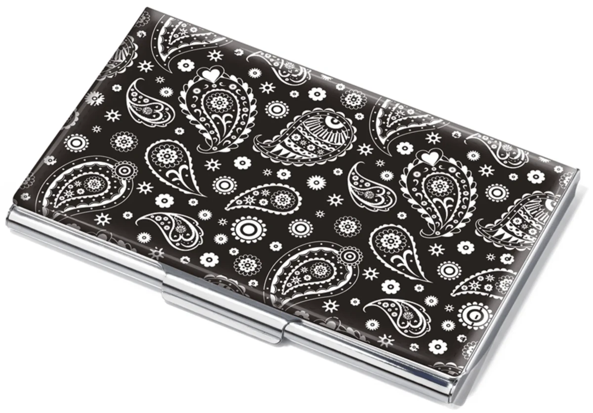 Tarjetero Troika, Diseño Paisley Classic1
