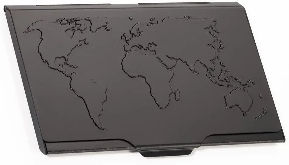 Estuche Troika Para Tarjetas De Visita Contactos Globales1