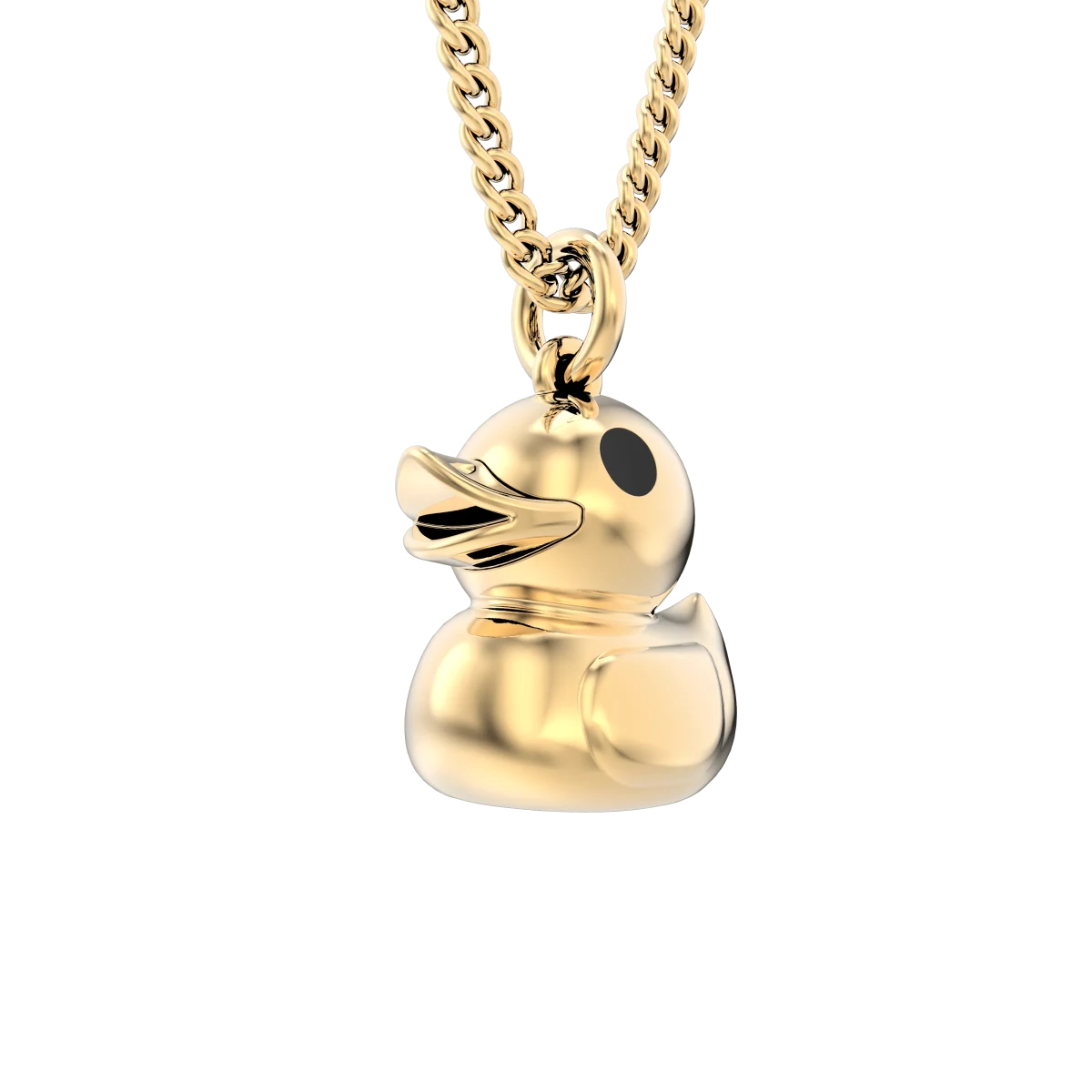 CHOCLI Collar con Baño18k Pato1