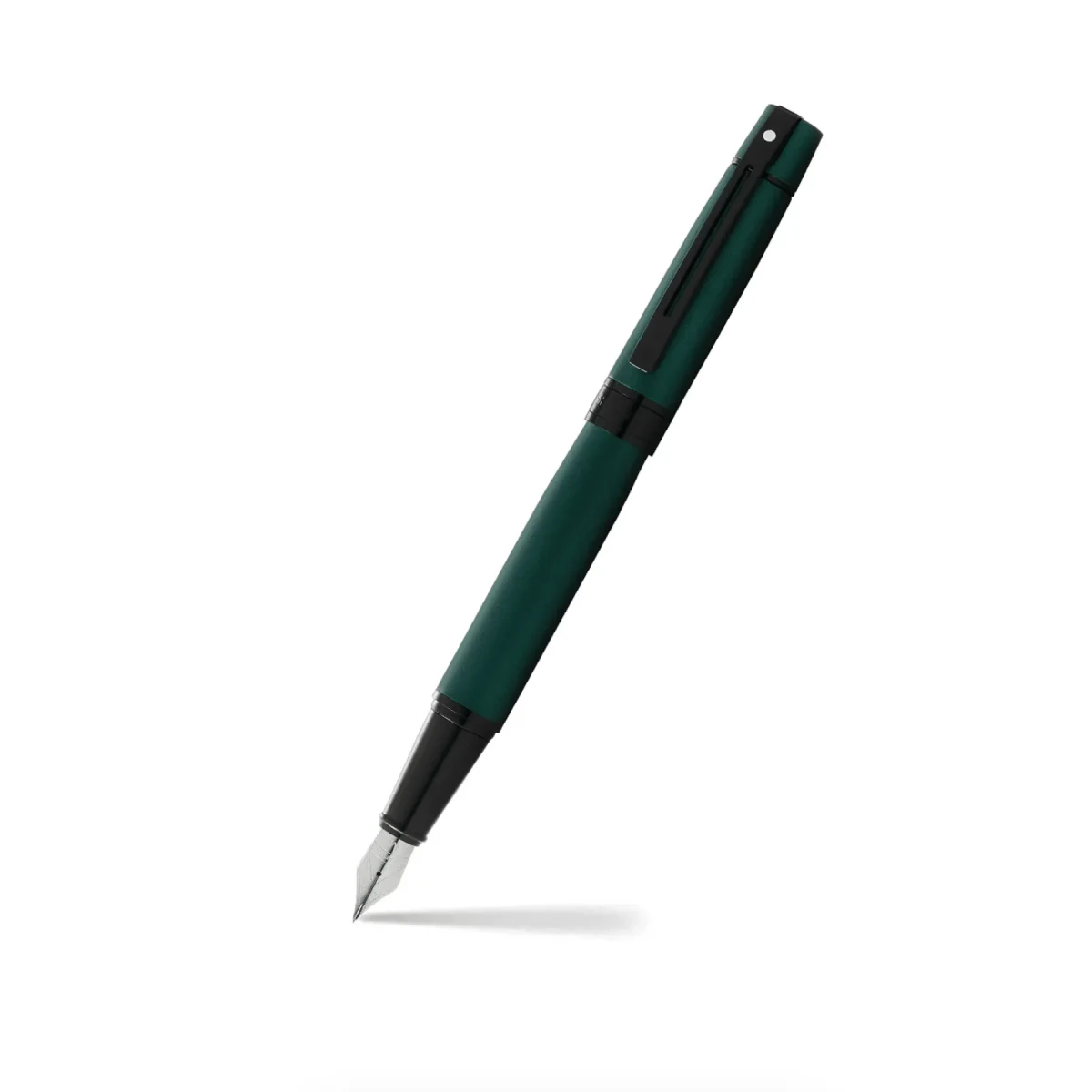 Pluma Fuente Sheaffer Serie 300 Laca Verde. Mate1