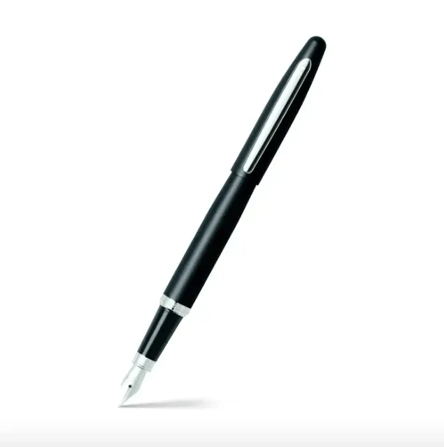 Pluma Fuente Sheaffer VFM Negro Mate CT punto mediano (SHFER)1