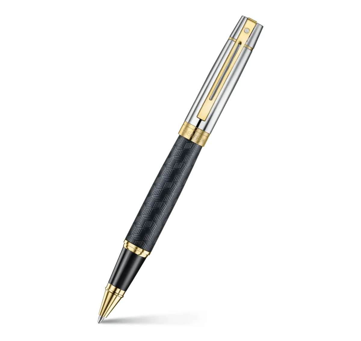 Rollerballs Sheaffer 300 Cuerpo Negro Mate, Cromo Brillante1