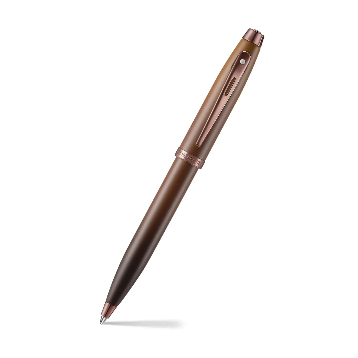 Bolígrafo Sheaffer 100 Edición Coffee Con Detalles Pvd1