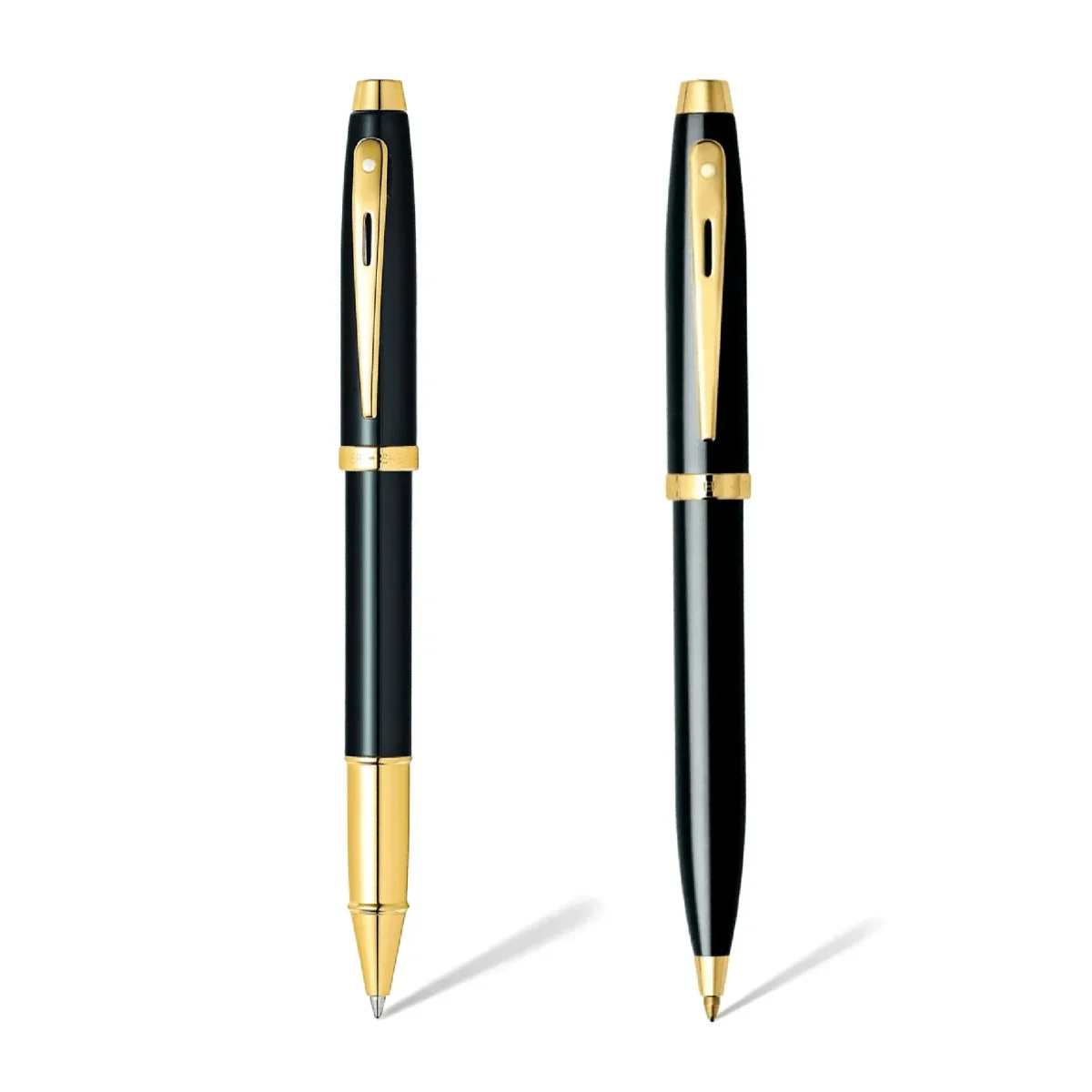 Set Sheaffer Serie 100 Roller y Bolígrafo E9322 Negro Glossy1