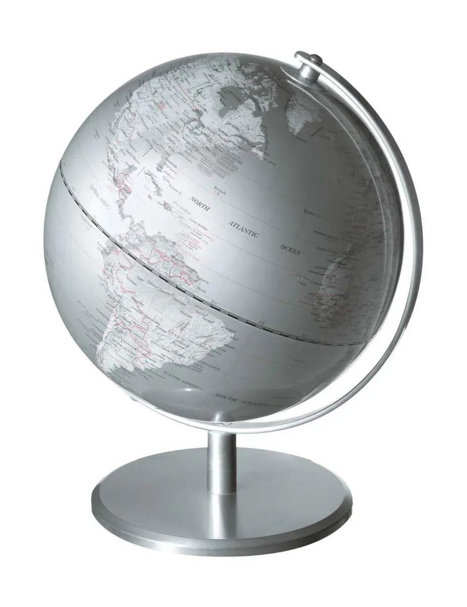 Globo TROIKA PLANET plateado1