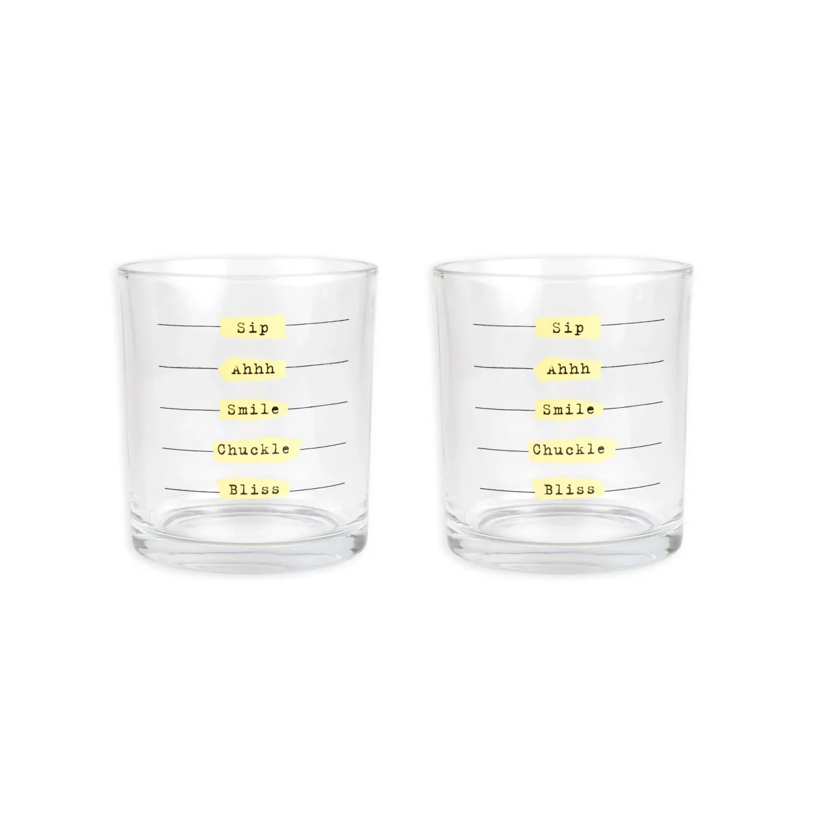 Vaso Kikkerland Cinco Pasos Hacia La Felicidad1