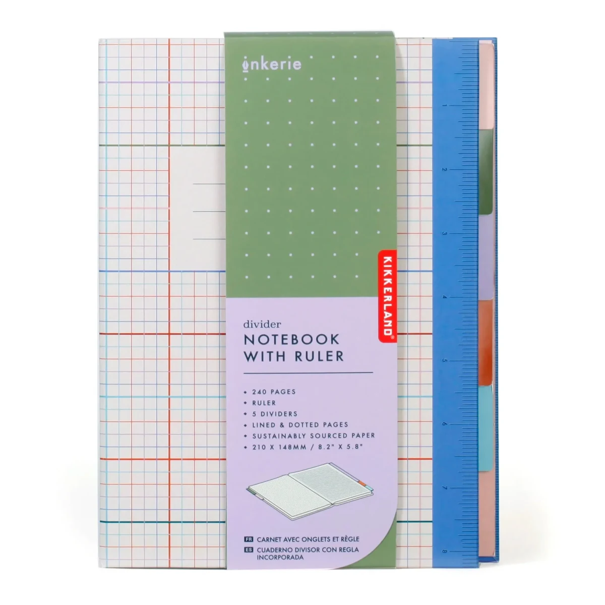 Cuaderno Kikkerland Con Regla1