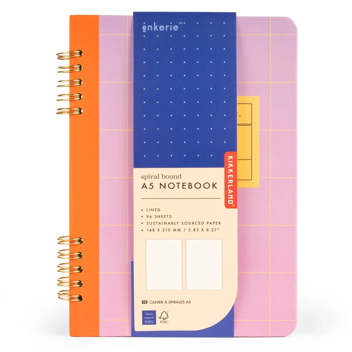 Cuaderno Kikkerland A5 Encuadernado En Espiral1