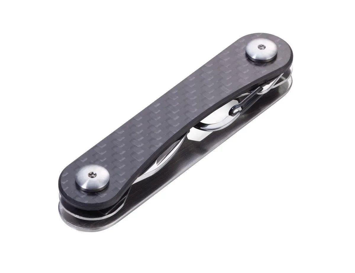 Organizador Troika de 6 llaves acero inoxidable plateado1