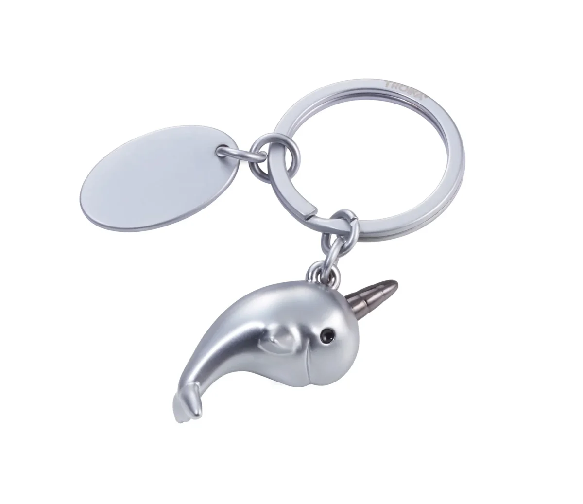 Llavero Troika, diseño Delfin, Material de acero1