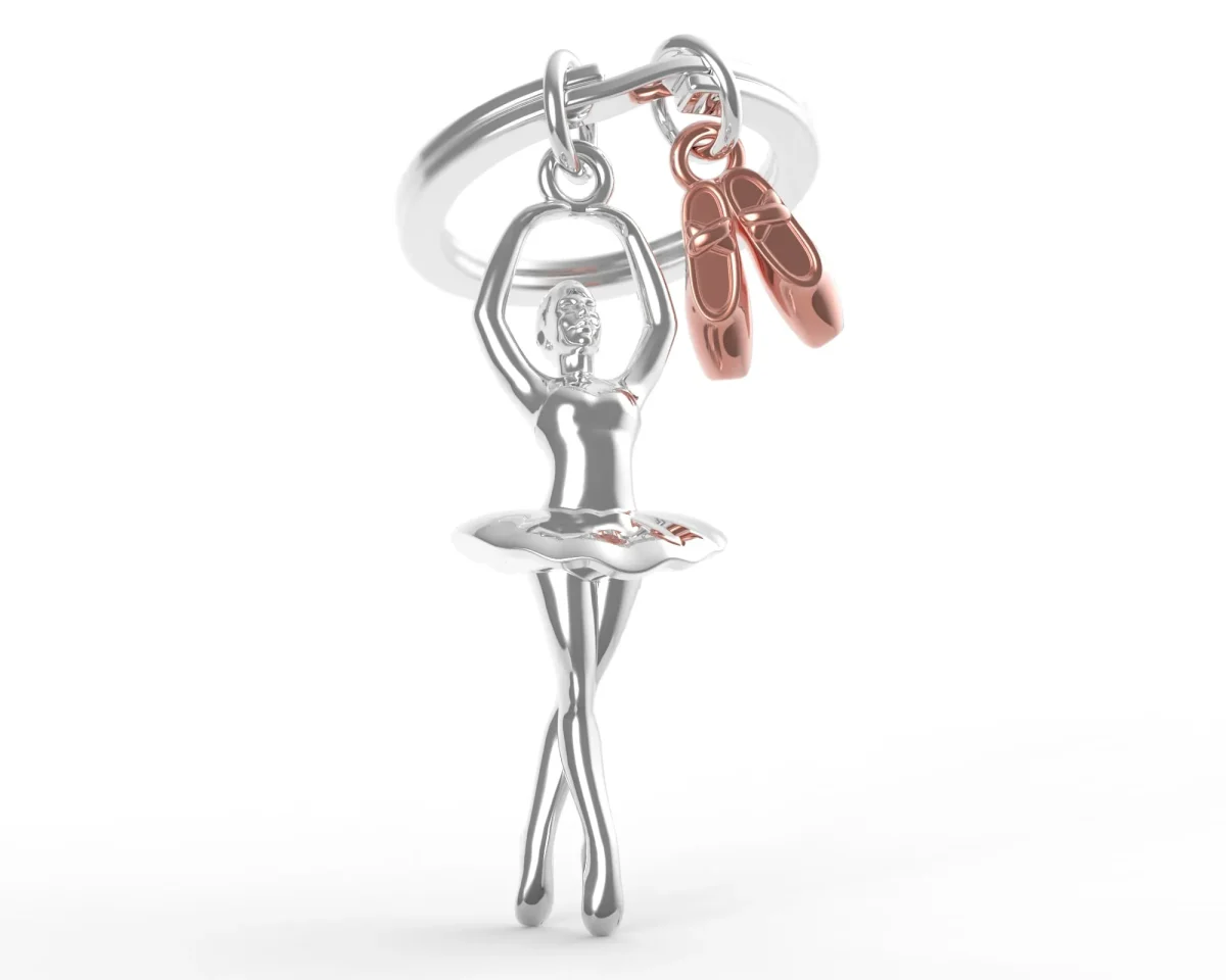 Metalmorphose® Llavero Vectorbox - Bailarina de Ballet1