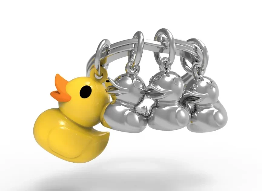 Llavero Metalmorphose Familia Pato (MTM)1