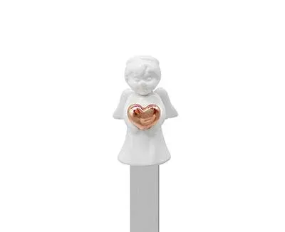Metalmorphose® Marcapáginas - Ángel corazón oro1