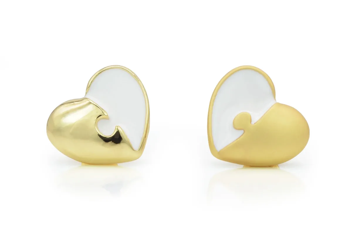 Metalmorphose® Set de 2 Pins - Dos corazones1