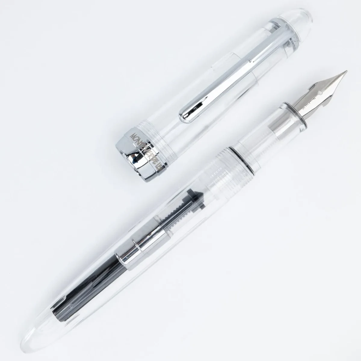 Pluma Monteverde Monza ID, Clear (flex nib)1