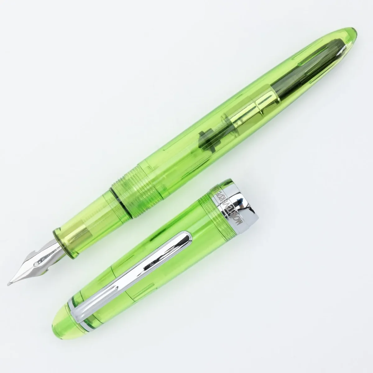 Pluma Monteverde Monza ID, Green (flex nib)1