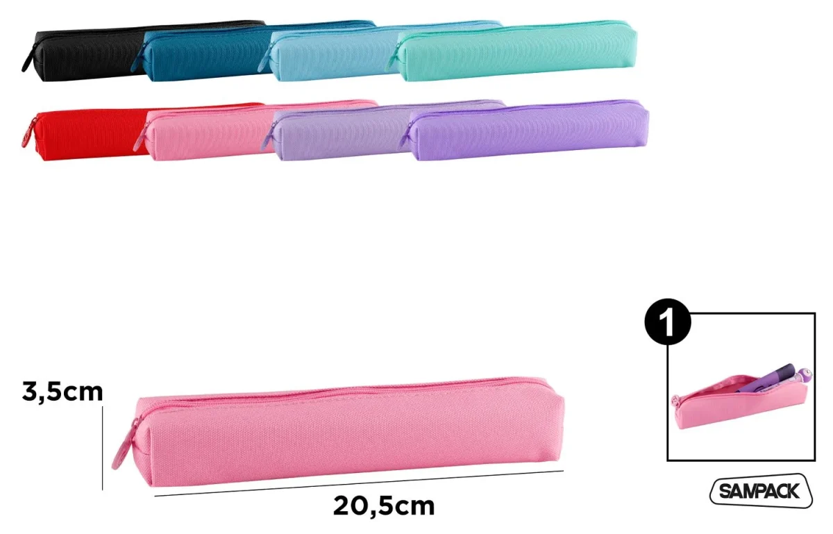 Estuche Cierre Rectangular 20.5 X 3 X 3 Cm (MP)1