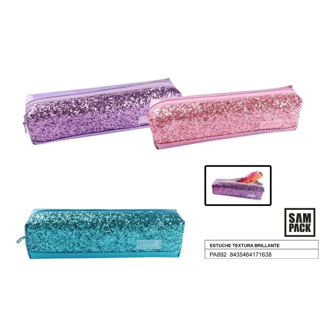 Estuche Textura Brillante Marca San Pack Color Variado1